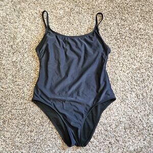 Hurley Black One Piece Swimsuit Medium